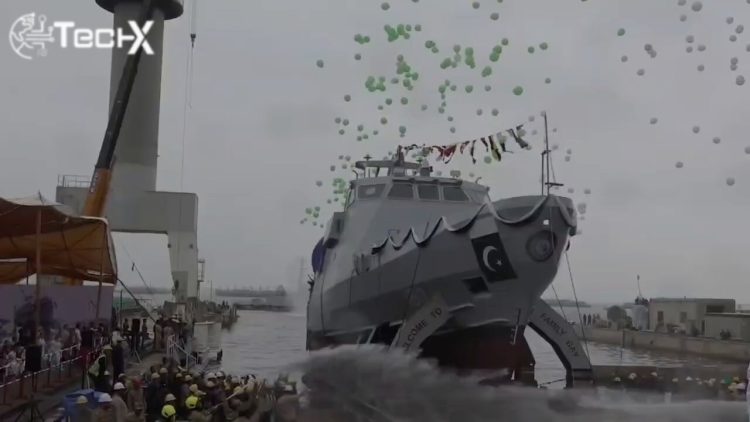 Pakistan Navy Unveils New Locally Made Gunboat: PNS SAHIWAL