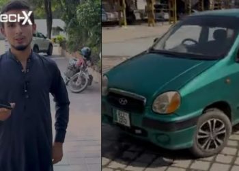 Pakistani Innovator Muhammad Subhan Converts Manual Car into Smartphone Controlled Vehicle