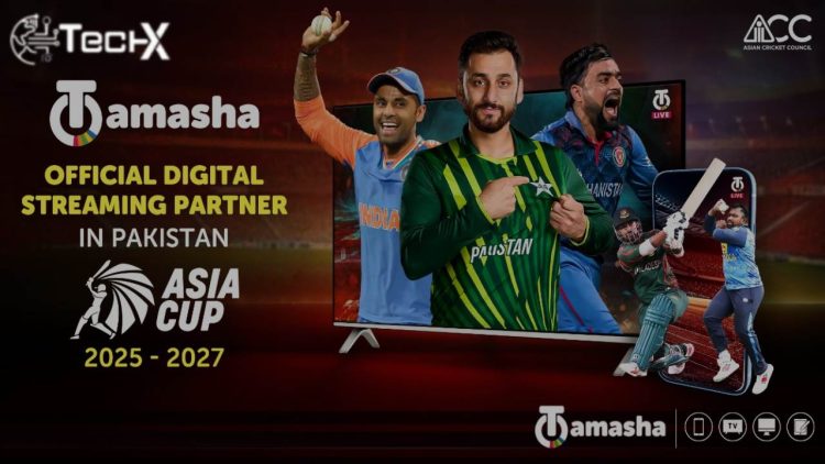 Tamasha Secures Exclusive Digital Streaming Rights for Asia Cup Till 2027