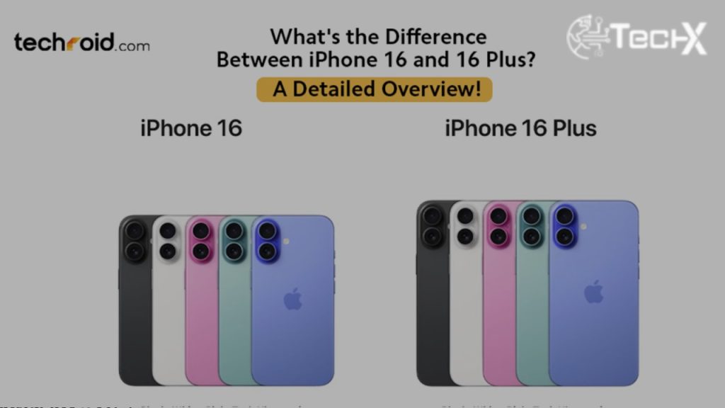 What's the Difference Between iPhone 16 and 16 Plus in 2025