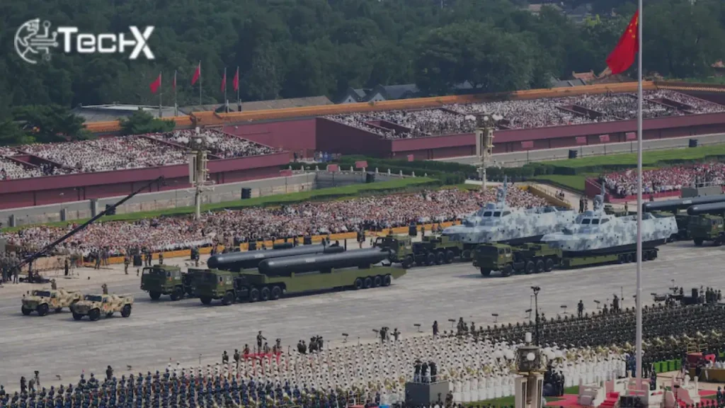 China Shows Off Missiles, Submarines, and War Robots in Power Parade