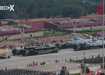China Shows Off Missiles, Submarines, and War Robots in Power Parade