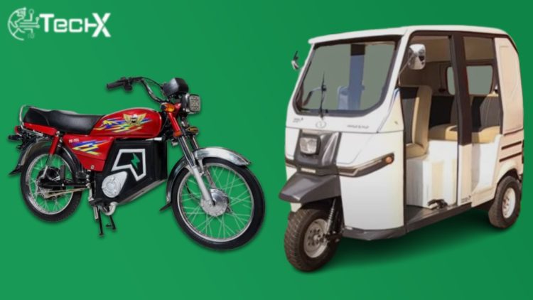 Govt Announces Electric Bikes, Rickshaws on Installments