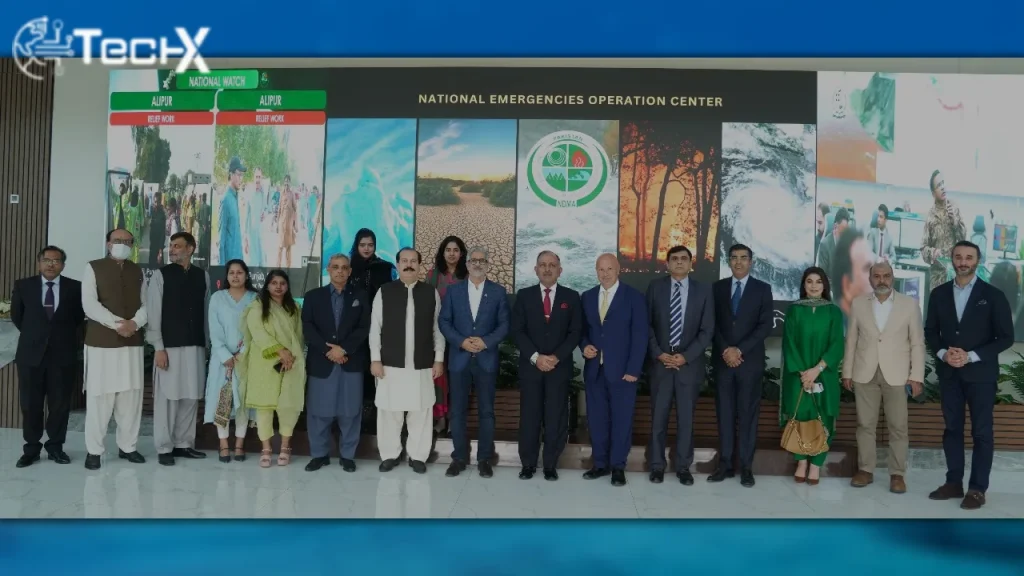 Jazz & VEON Leadership Visit NEOC at NDMA