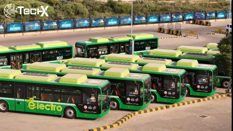 40 New Electric Buses Join Lahore Fleet under Phase II