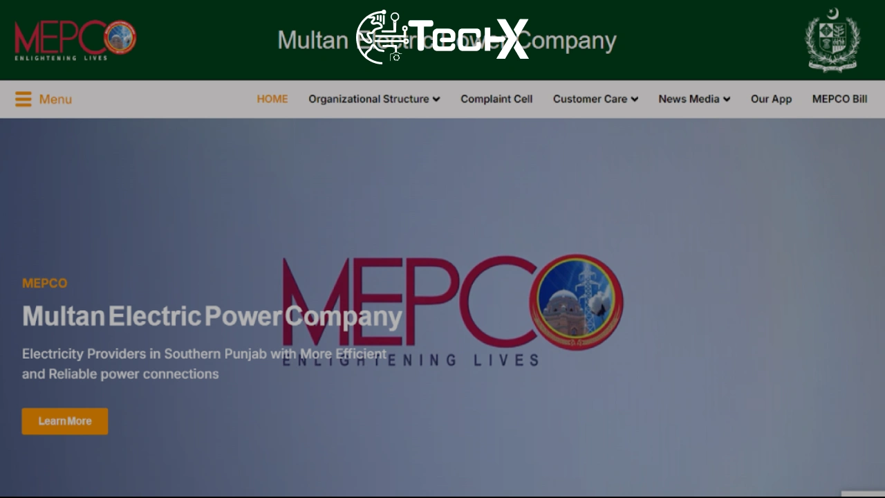 Websites to Check MEPCO Bill Online in Pakistan