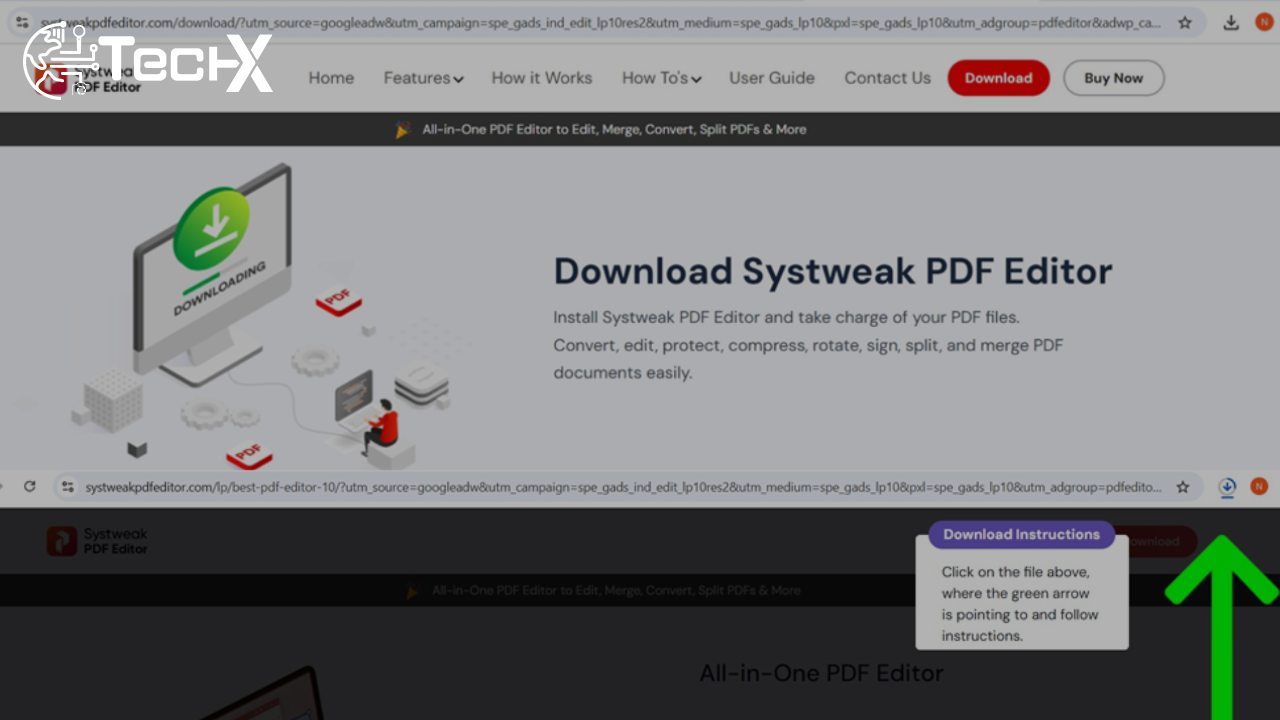 Download and install Systweak PDF editor