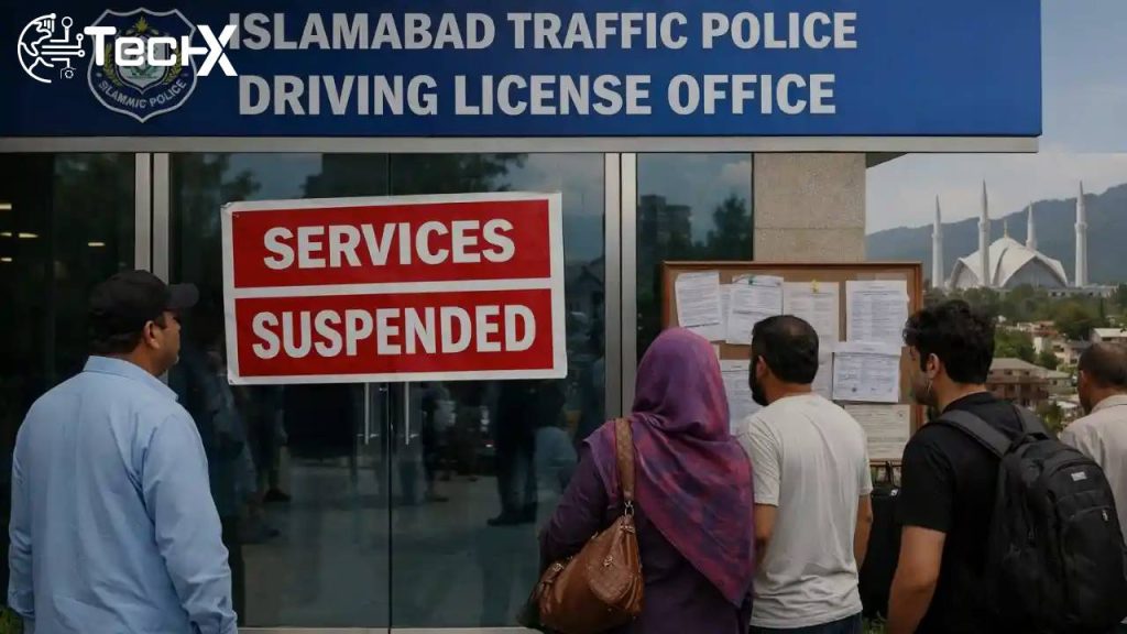 Licensing Services at Islamabad Traffic Office Suspended Temporarily