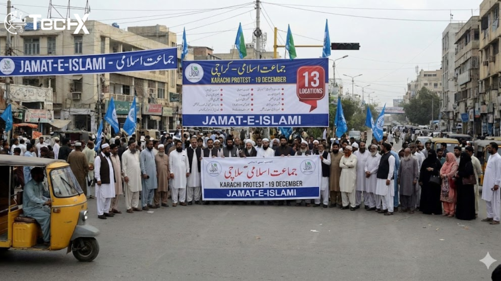 Jamate islami protest