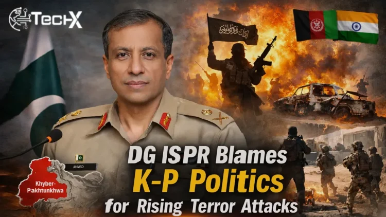 DG ISPR Blames K-P Politics for Rising Terror Attacks