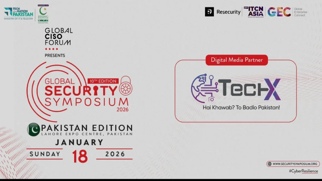 TechX Pakistan Digital Media Partner at Global CISO Summit 2026