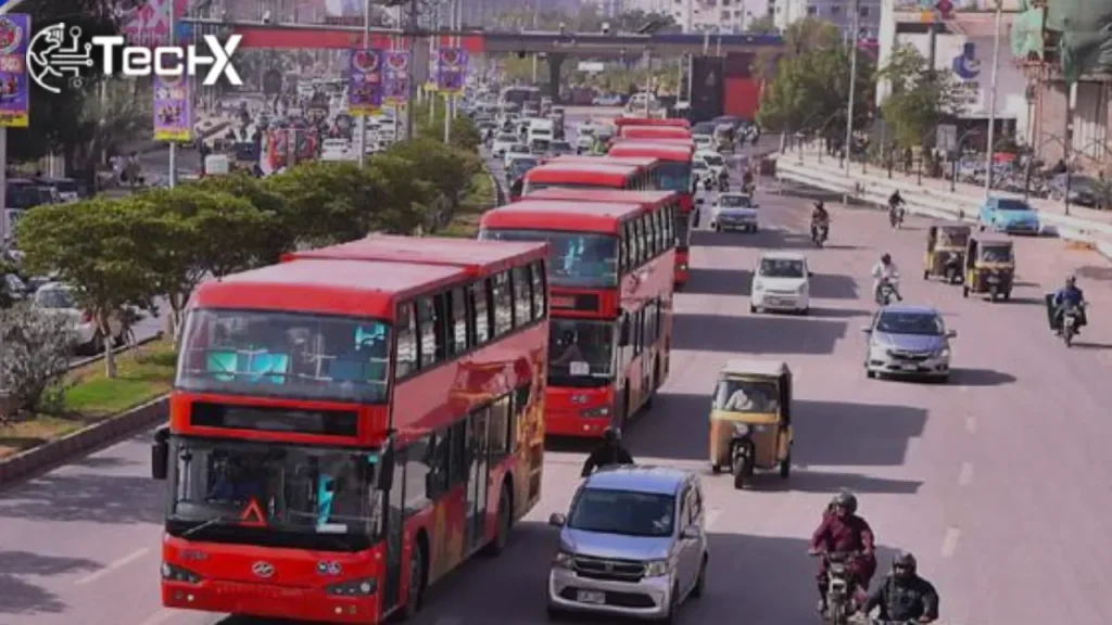 Karachi Extends Double-Decker Bus Route from Malir Halt to Tower