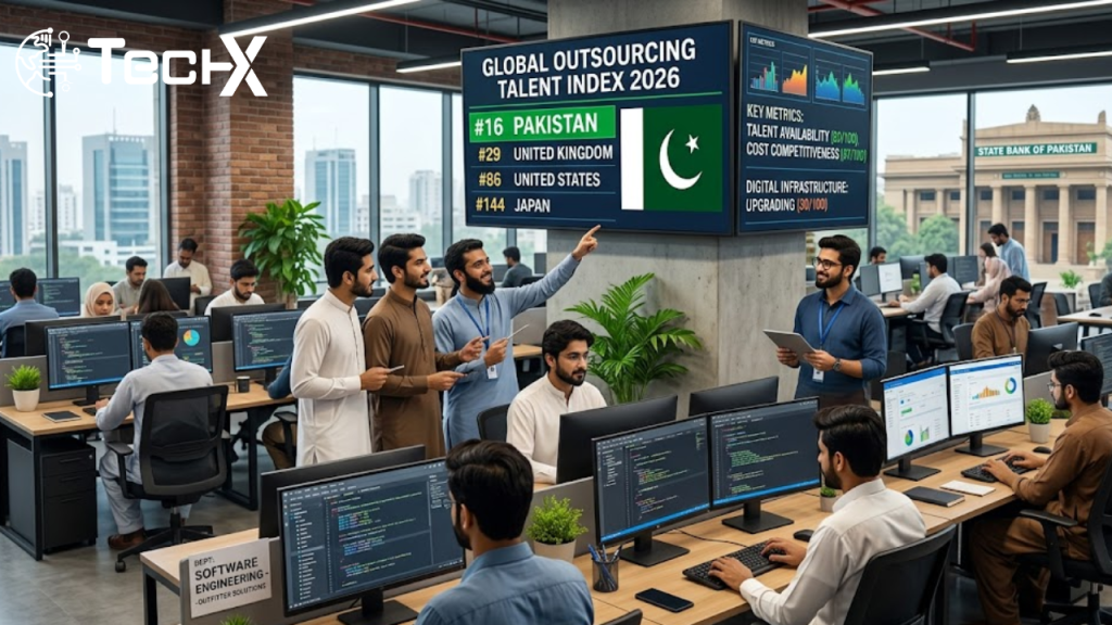 Pakistan outsourcing ranking