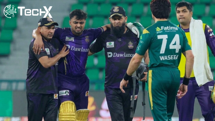 PSL 2026 Ahmed Daniyal Suffers Injury in Quetta vs Multan Clash