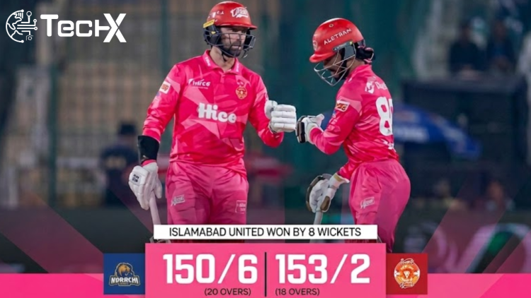 Islamabad United Seal Easy Victory Over Karachi Kings in Match 25