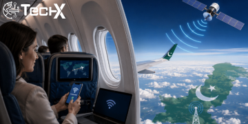 in-flight internet satellite services