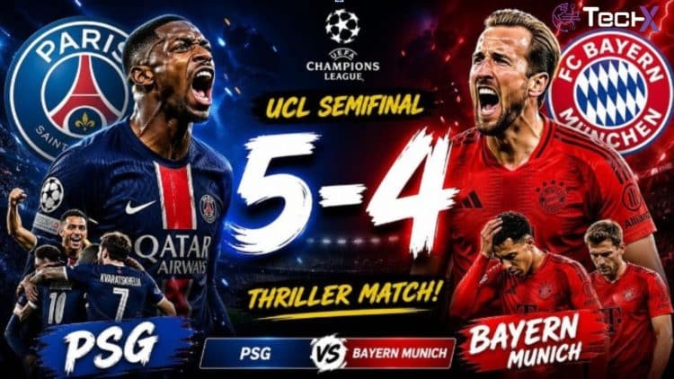 The Unforgettable UEFA Champions League Match Between PSG and Bayern Munich