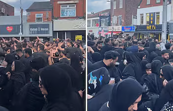Musk Muharram procession: Musk repost of Muharram procession vide
