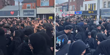 Musk Muharram procession: Musk repost of Muharram procession vide