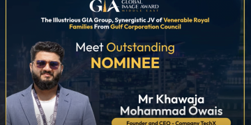 Khawaja Mohammad Owais Founder and CEO of TechX nominated for Global Acclaim for Outstanding Achievement