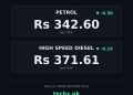 petrol price in Pakistan today
