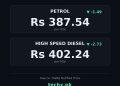 petrol price in Pakistan today