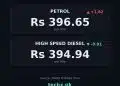 petrol price in Pakistan today
